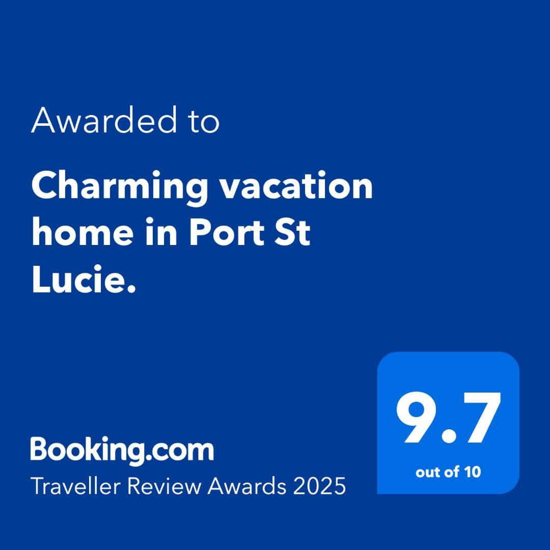 Charming Vacation Home In Port St Lucie. Port St. Lucie Dış mekan fotoğraf